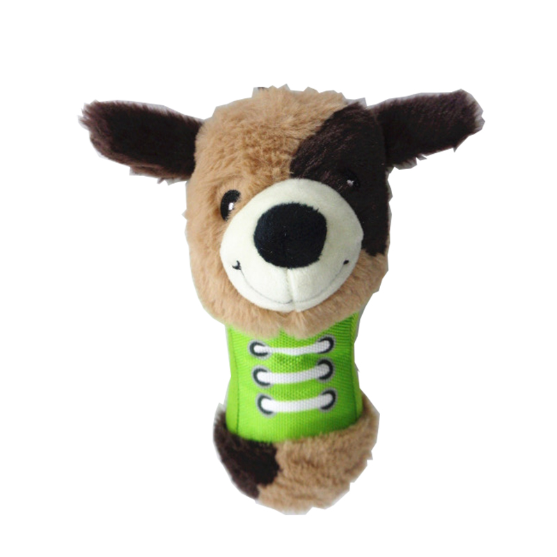 Нов дизайн плюшена играчка за домашни любимци за кучета дъвче играчка с пискюл